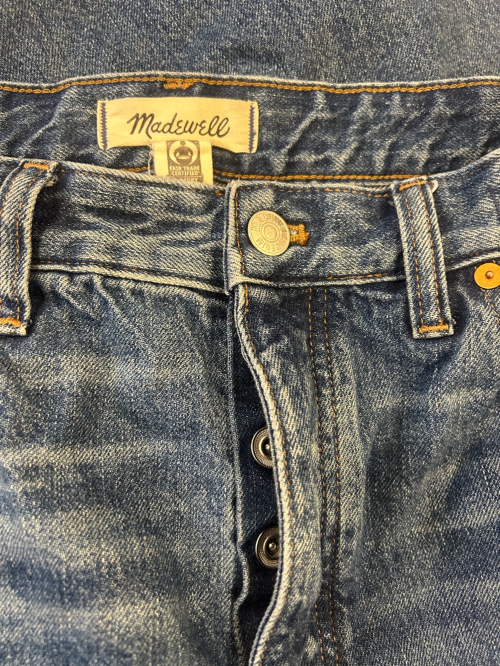Like New! Madewell Women’s Darted Barrel size 28 - Picture 2 of 5